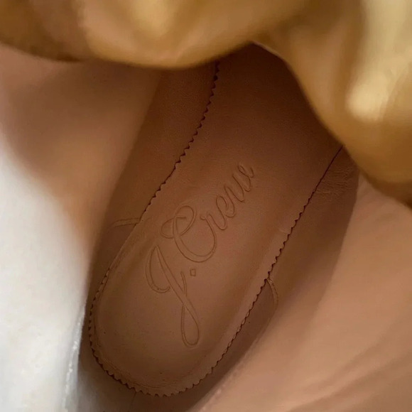 NEW J CREW Gwen canvas lace-up lug-sole boots 8 - Picture 13 of 15